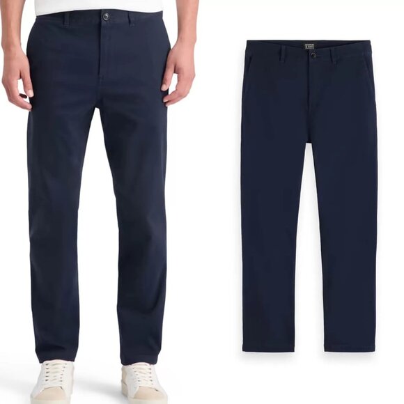 NWT New $118 Scotch & Soda Core Drift Cotton Blend Twill Chino Pants 31/32